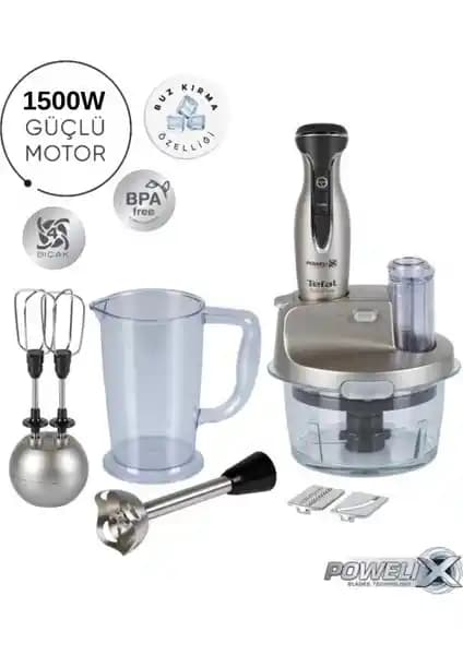 Tefal HB203A30 MasterBlend Activflow El Blenderi Güçlü Performans ve Çok Fonksiyonlu Kullanım