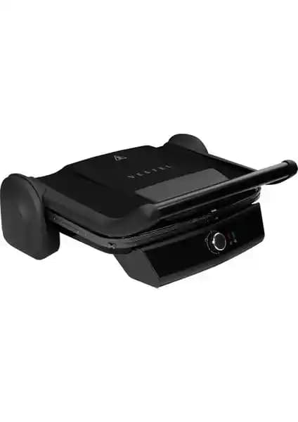 Vestel Retro T7000 Siyah Tost Makinesi: Şık Tasarım ve Çok Fonksiyonlu Pişirme Özellikleri
