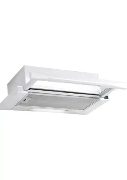 White Daisy F2 Tek Filtre Beyaz Aspiratör: Yüksek Performanslı ve Estetik Mutfak Çözümü