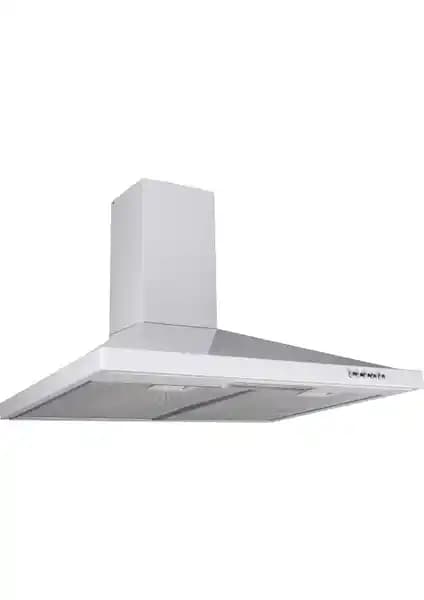 White Daisy Gusto Beyaz Piramit Davlumbaz Modern Mutfaklar İçin Güçlü ve Şık Tasarım