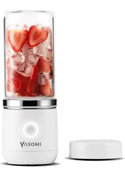 Yasomi Taşınabilir Kablosuz Cam El Blenderi: Şık Tasarım ve Güçlü Performans