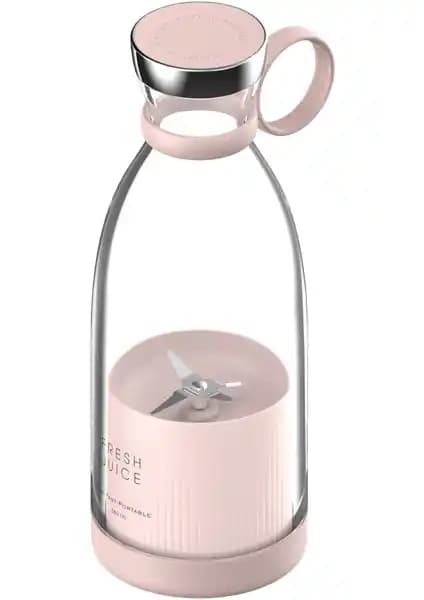 Yongtai YJ Meet Elektrikli Smoothie Blender Pembe Renkli Taşınabilir ve Hafif Tasarım
