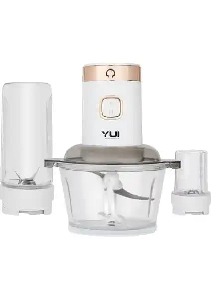 Yui M-2001 3'ü 1 Arada Çok Fonksiyonlu Blender Seti ile Mutfakta Pratiklik ve Performans