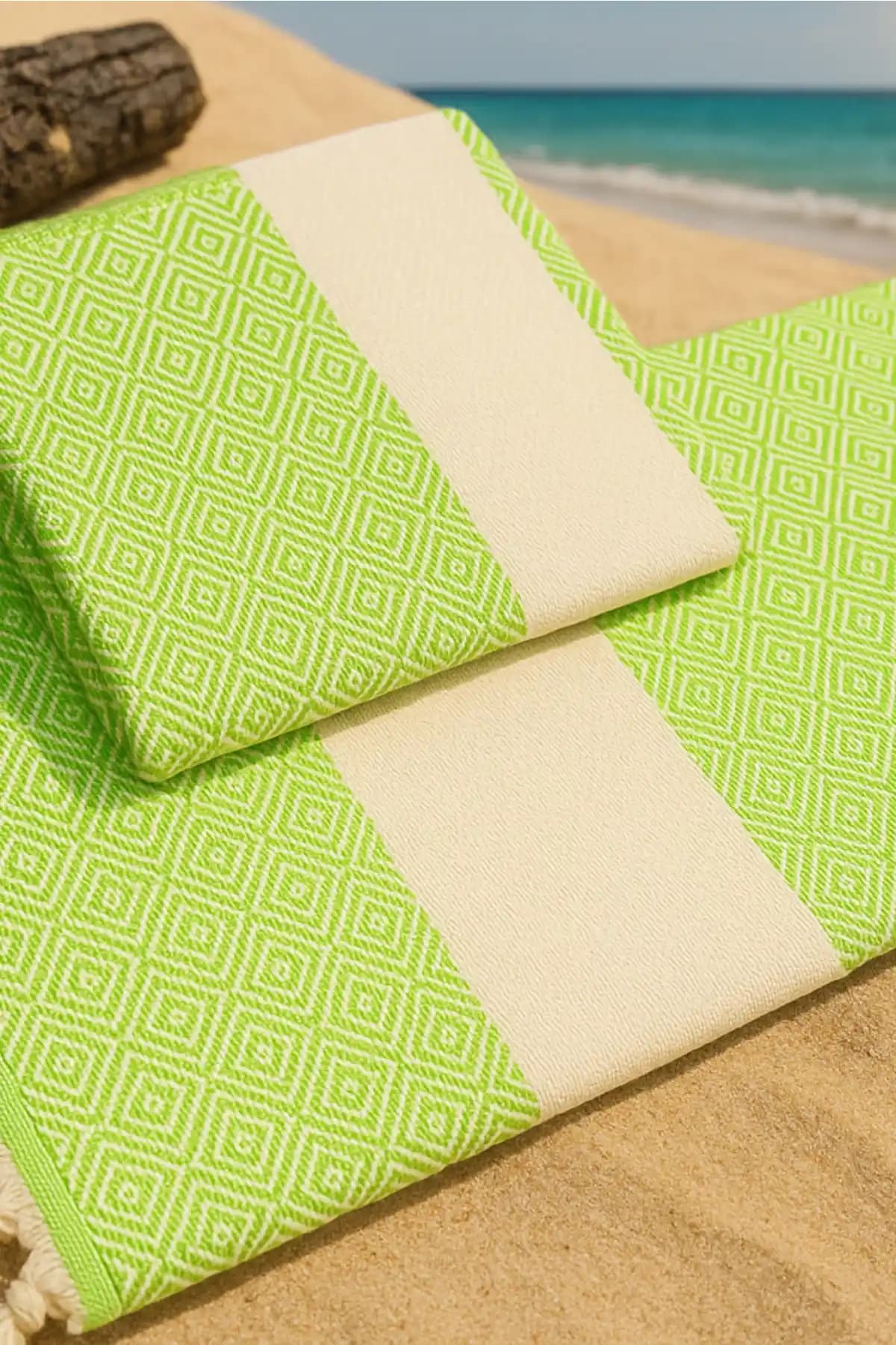 %100 Doğal Pamuk Elmas Peştemal Modern Tasarım ve Çok Yönlü Kullanım Özellikleri