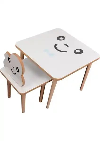 Ahşap Çocuk Masa Sandalye Takımı: Güvenli ve Estetik Montessori Tasarımı