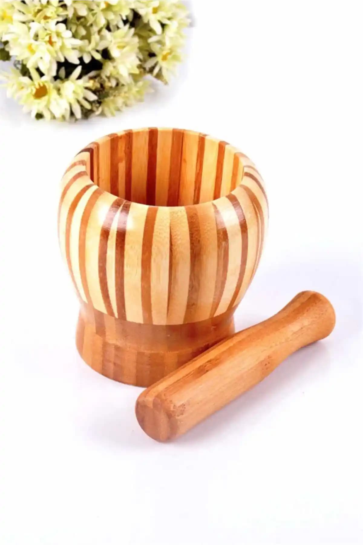 Bambu Havan: Estetik ve Dayanıklı Doğal Mutfak Gereci Çeşidi