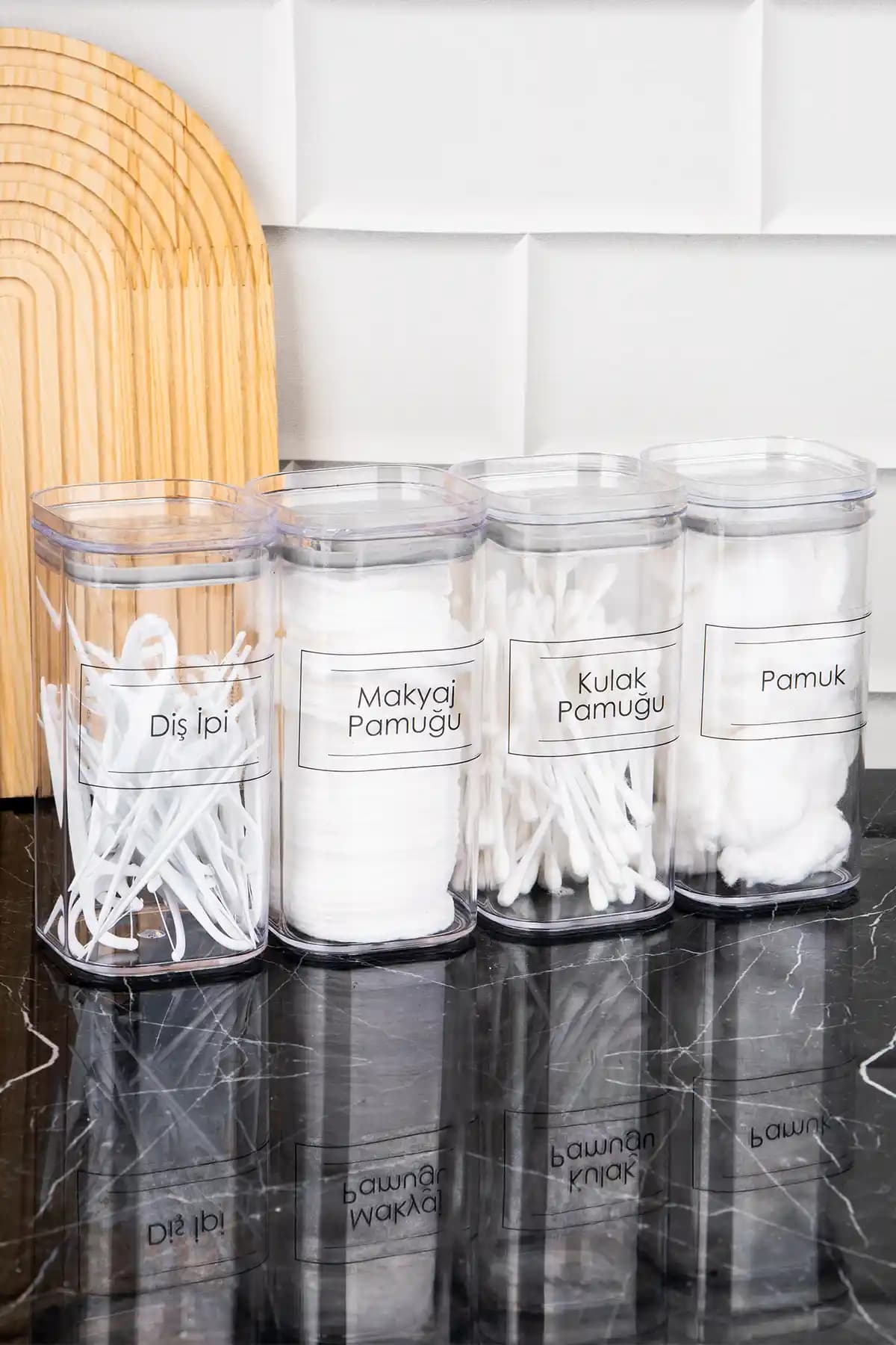 DNS HOME 4'lü Banyo Seti Modern Tasarım ve Fonksiyonellik ile Pratik Kullanım