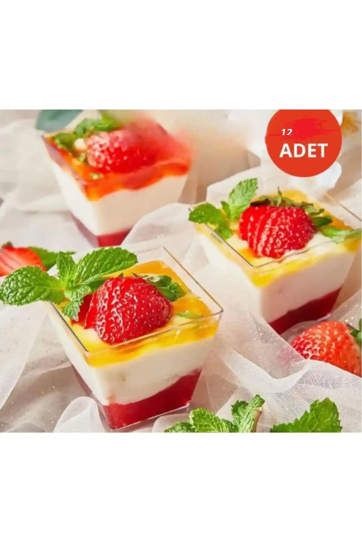 Düvenci Ticaret Magnolya 12'li Sunum Kasesi Modern ve Şık Sofra Aksesuarı