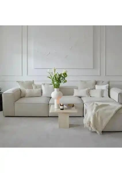 Edsy Home Mira Relax 4 Modül Köşe Koltuk: Modern Tasarım ve Fonksiyonellik Bir Arada