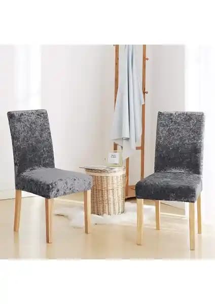 Elgeyar İpek Kadife ve Özmakan Lastikli Sandalye Kılıfı Karşılaştırması