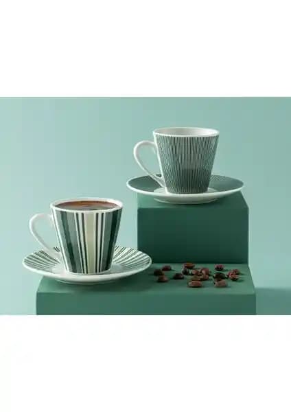 English Home Lori Porselen 2'li Kahve Fincan Takımı Estetik ve Fonksiyonellik Sunan Tasarım