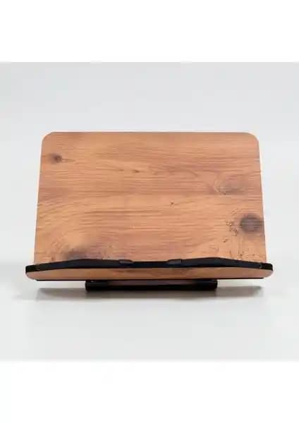 İsfahanTA Ahşap Kitap Okuma Standı: Estetik ve Ergonomik Tasarım Özellikleri