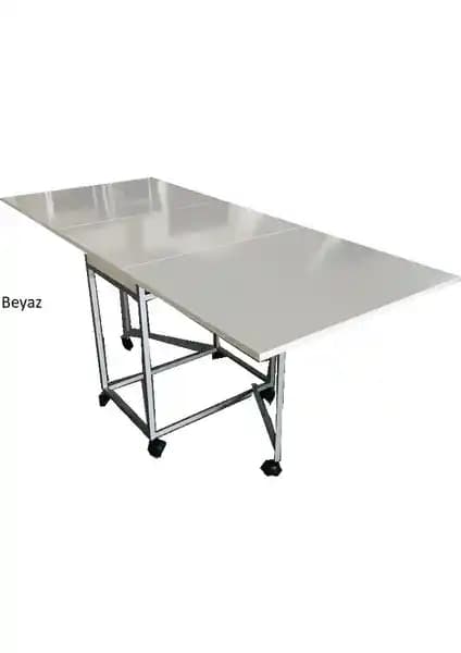 Kadir Leylek Katlanır Mutfak Masası Beyaz: Pratik ve Estetik Çözüm Sunan Modern Mobilya
