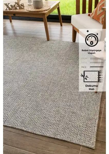 Konfor Halı Rusticana 3103 Naturel Jüt Halı Modern ve Dayanıklı Dekorasyon Unsuru