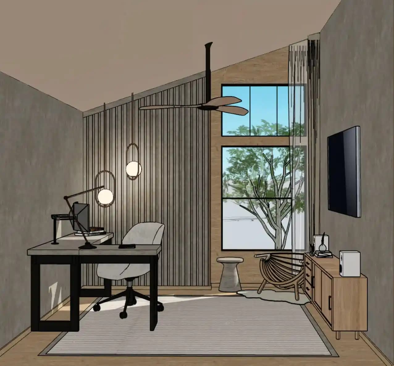 Köşedeki Ahşap Sandalyenin Tasarım Kaynağı ve Dijital Model Tartışması