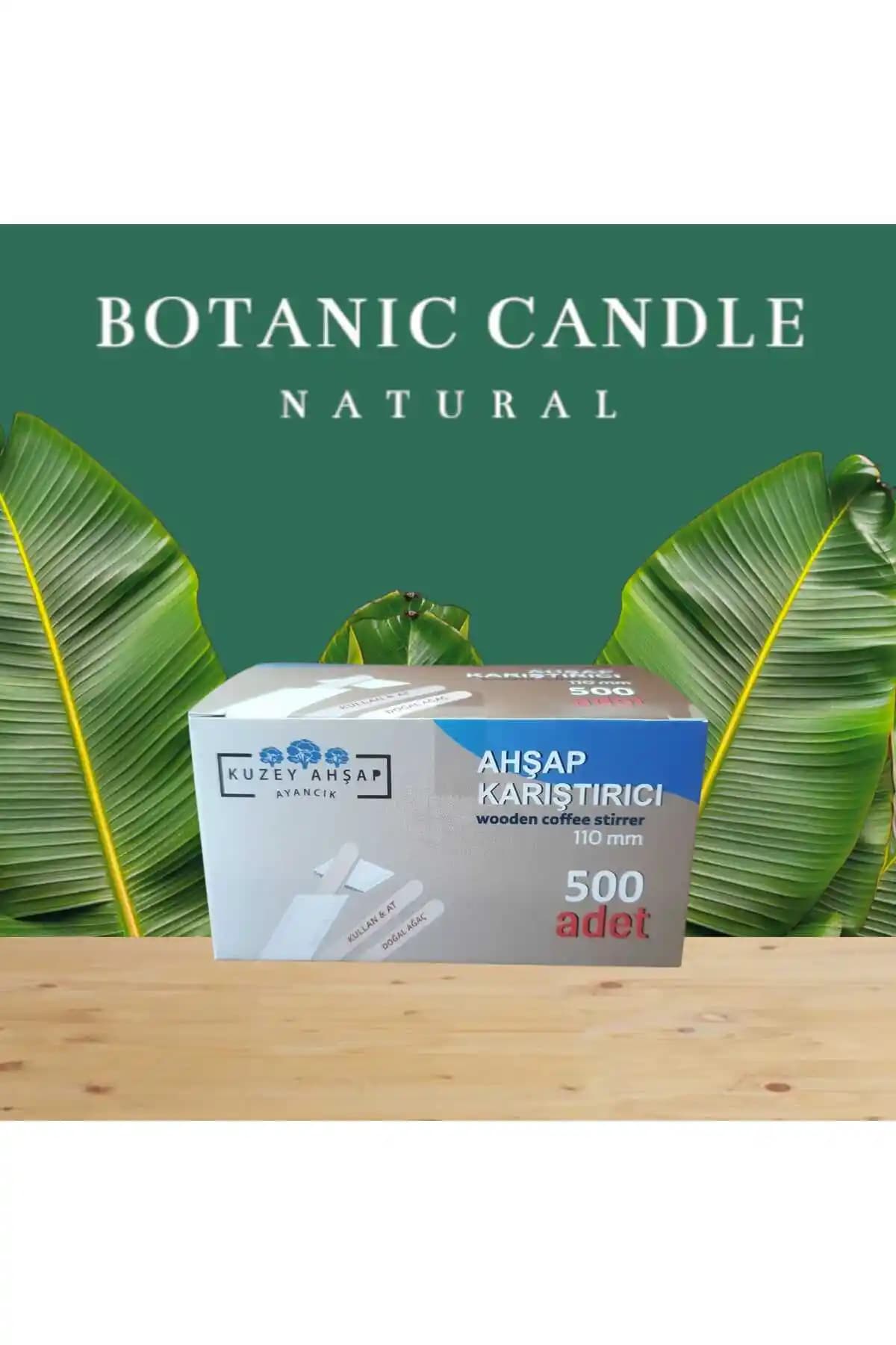 Kuzey Ahşap 1500’lü Kayın Ağacı Karıştırıcı Seti Doğal ve Hijyenik Kullanım İçin Uygun