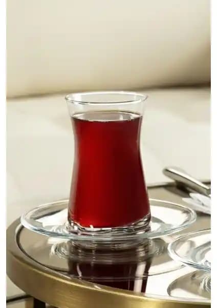 Madame Coco Gemma 12’li Cam Çay Seti Zarif ve Kullanışlı Tasarımıyla Öne Çıkar