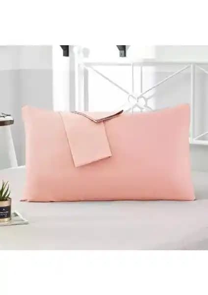 MODELHOME Somon Renkli Pamuklu Kumaştan Kapaklı Yastık Kılıfı Detaylı İnceleme ve Özellikleri