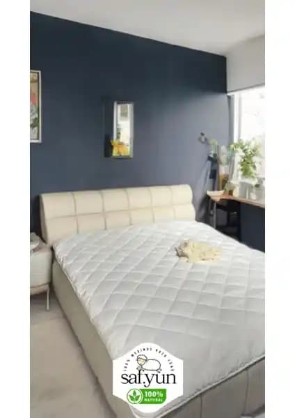 Safyün Merinos Kuzu Yünü Yorgan: Doğal ve Dört Mevsim Kullanıma Uygun Yatak Örtüsü