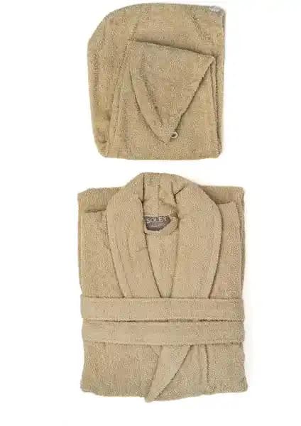 Soley Mayda %100 Pamuklu Saç Bonesi ve Bornoz Seti Yüksek Kalite ve Konfor Sunar