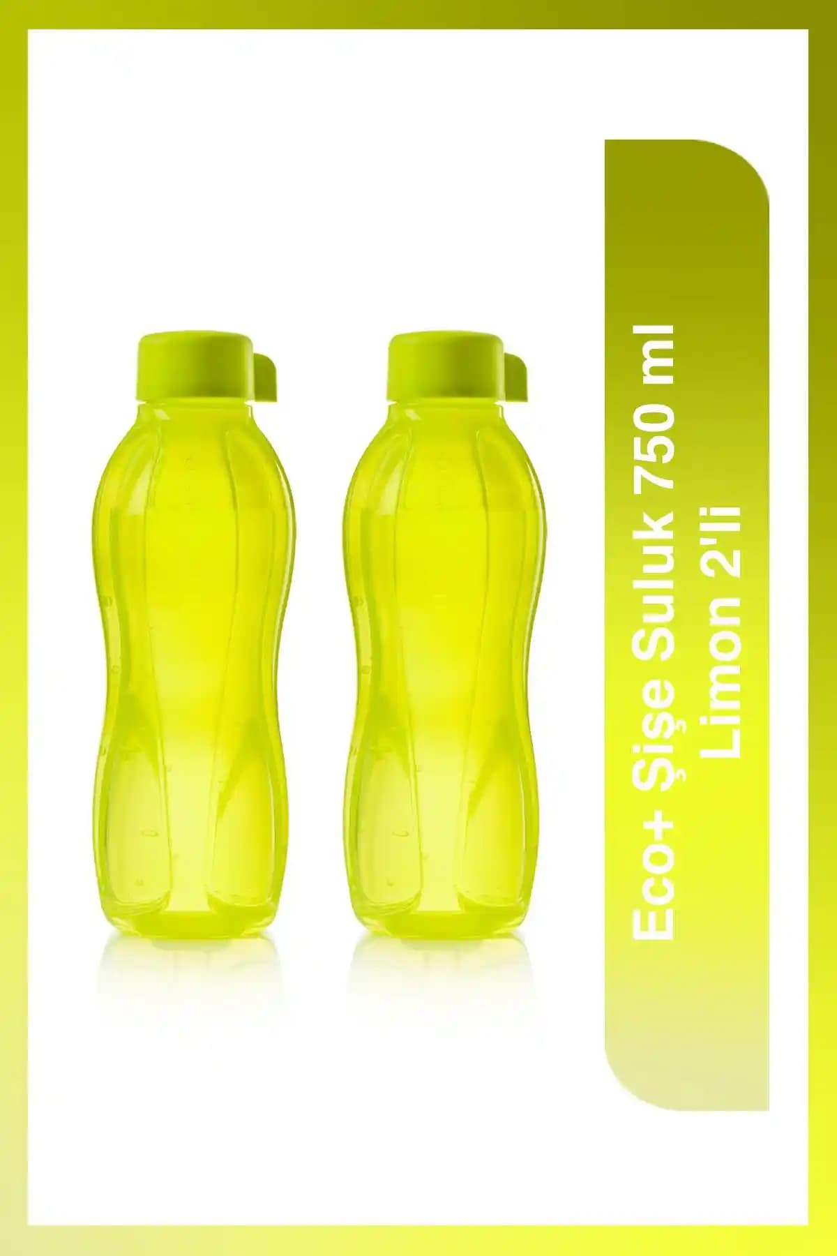 Tupperware Eco Şişe 2'li Suluk ve Matara Seti 750ml Sağlıklı ve Pratik Tasarım