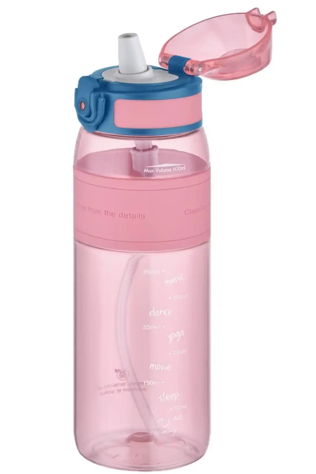 Uzspace 0,60 L Silikon Gövde Pipetli Tritan Su Matarası Detaylı İnceleme ve Kullanım Özellikleri