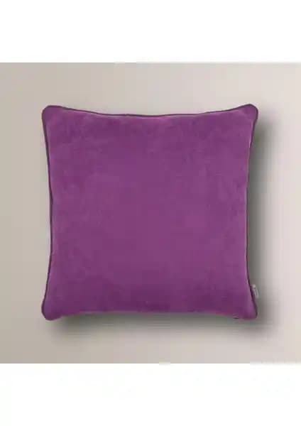 Vanilla Home Efe Biye Detaylı Düz Kırlent Kılıfı Şık ve Dayanıklı Ev Dekorasyonu Ürünü