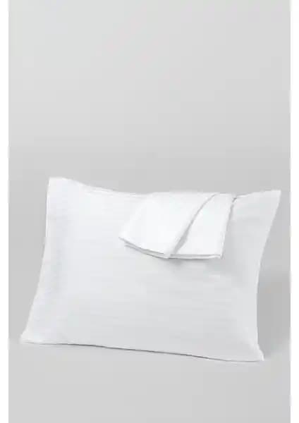 Varol Zeus Serisi Pamuk Saten Otel Yastık Kılıfı 2'li Set Konfor ve Şıklık Sunar