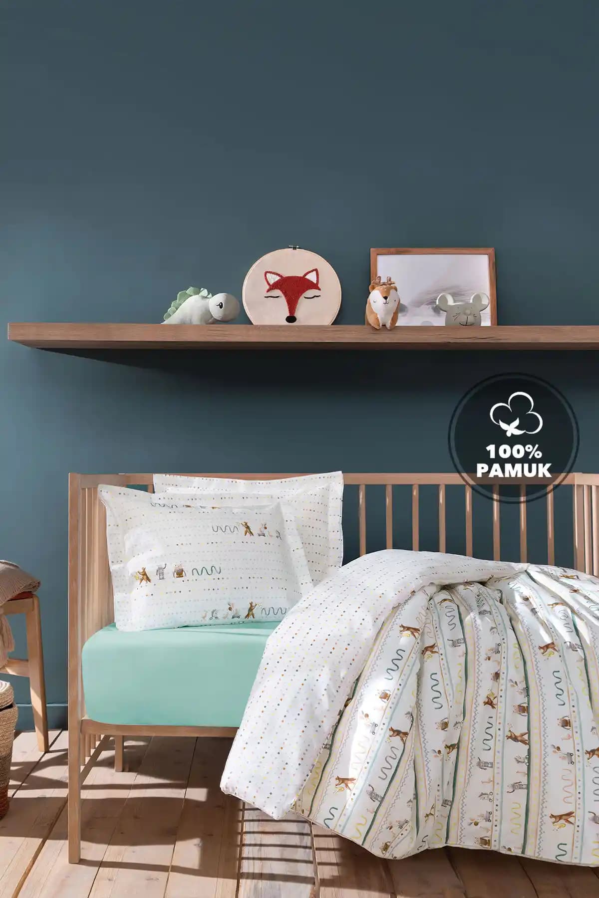 Yataş Mini Nutta Bebek Nevresim Takımı: Renkli ve Dayanıklı Çocuk Uyku Seti