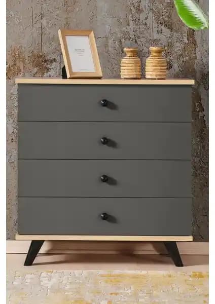 Aeka Artemis Şifonyer ve Sivas Gözde Ekonomik 4 Çekmeceli Komodin Karşılaştırması