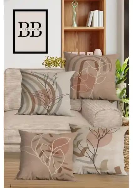 Ev Dekorasyonuna Uygun Çift Taraflı Dijital Baskılı Kırlent Kılıfı ve Desenli Alternatifler