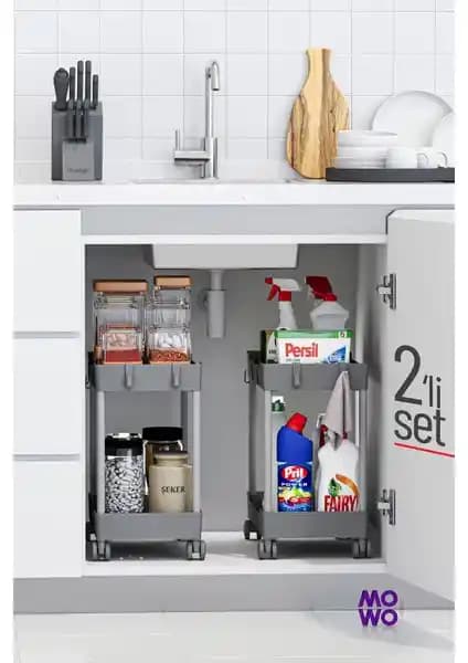 Mutfak ve Banyo İçin Tekerlekli ve Çok Katlı Raf Çözümleri Karşılaştırması