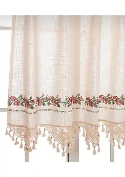 Tuncay Tekstil Perde Modelleri: Kırmızı Kanaviçeli ve Otantik Monika Perde İncelemesi