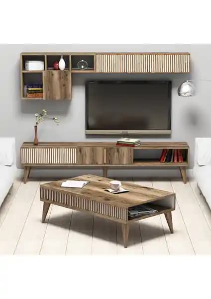 Variant Mobilya Milan ve Varinat Beril TV Ünitesi ve Sehpa Takımı Karşılaştırması