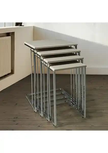 Veys Sehpa Vegas ve Vovvahome Luci Dörtlü MDF Ahşap Zigon Sehpa Karşılaştırması