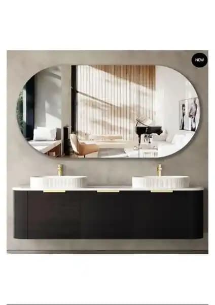 Ant Home 90x50 cm Duvar Aynası Modern ve Dayanıklı Tasarım Özellikleriyle