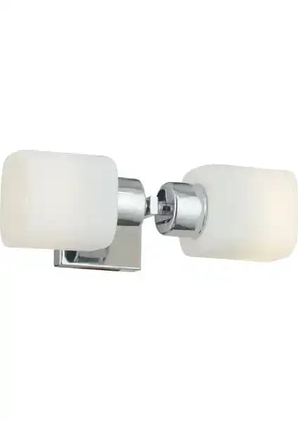 Apliqa Armin 2li Krom Kaplama Duvar Lambası Modern ve Şık Tasarım Çözümü