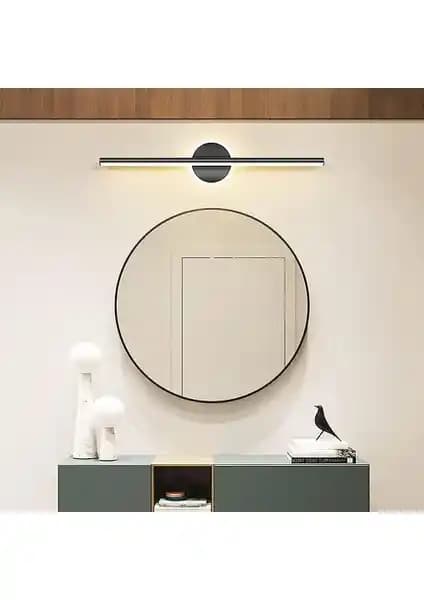 Astricon Kuğu Siyah Günışığı Ledli Pilli Aplik Modern Dekorasyon İçin Uygun