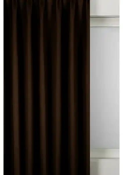 Belle Cose Country Tarz Hasır Termal Karartma Blackout Kahverengi Fon Perde Özellikleri ve Kullanım Alanları