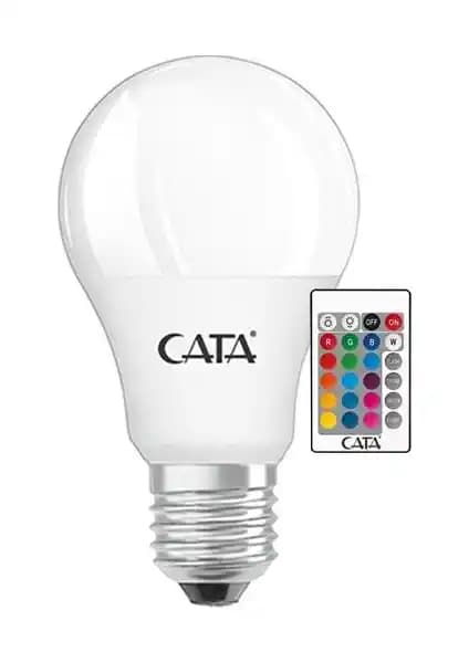 Cata LED RGB Ampul 9W Uzaktan Kumandalı Renk Değiştiren Enerji Verimli Aydınlatma Çözümü