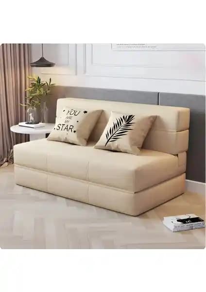 Çift Kişilik Katlanır Yataklı Koltuk İle Fonksiyonellik ve Şıklık Bir Arada