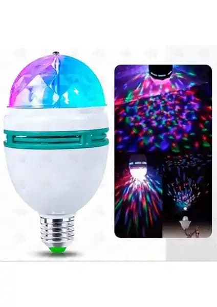 Classiy Home Renkli Disko Ampülü: Renkli LED Işıklarla Enerjik Mekan Atmosferleri