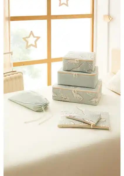 Çocuk Odası Dinozor Temalı Organizer Seti ile Odasını Düzenlemenin Pratik Yolu