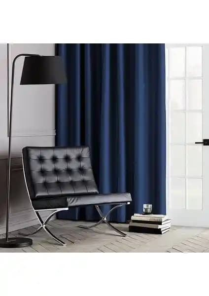 Cotton Studio Siyahout Karartma Perde Lacivert Modern ve Fonksiyonel Tasarım