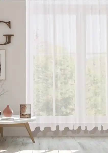 Cotton Studio Taç Karyağdı Desenli Normal Pile Tül: Modern ve Şık Ev Dekorasyonu İçin Uygun