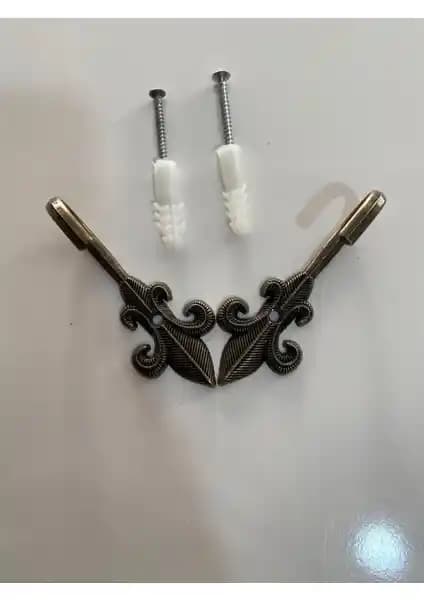 Dayanıklı ve Şık Döküm Perde Kancası Mızrak Eskitme Tasarımı