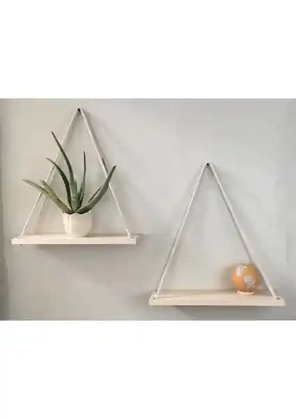 Defa Kitaplık Duvar Rafı Uçan Raf Sistemi 5025 Doğal Ahşap Tasarımıyla Estetik ve Fonksiyonel Kullanım