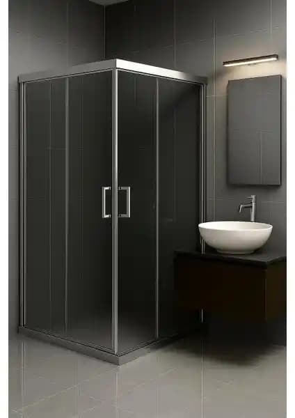Durul Duşakabin Füme Temper Cam Modern ve Şık Banyo Tasarımı için Ideal Seçenek