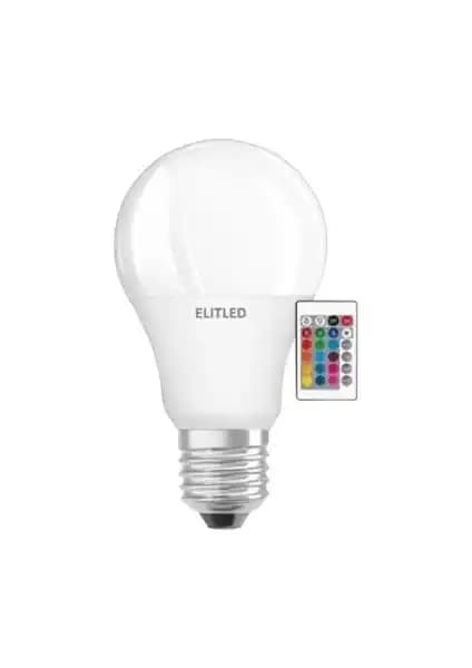Elitled Renk Değiştiren LED Ampul: Enerji Tasarruflu ve Renkli Aydınlatma Çözümü