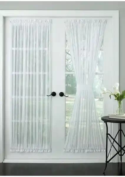 Ev İhtiyaçlarınız Briz Çubuklu Ultra Büzgülü Tül Perde ile Şık ve Pratik Dekorasyon Çözümü